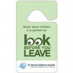 Customized Rear View Mirror Hanger- Look Before You Leave /Car Safety