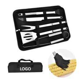 5 Pieces Camping BBQ Set with Logo