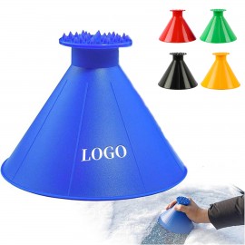 Ice Snow Scrapers with Funnel for Car Windshield with Logo