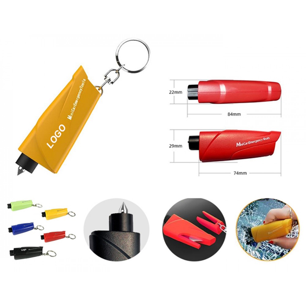 Mini Automobile Safety hammer Logo Imprinted Mini Automobile Safety hammer Logo Imprinted