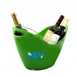 Plastic Ice Bucket with Logo  Plastic Ice Bucket with Logo