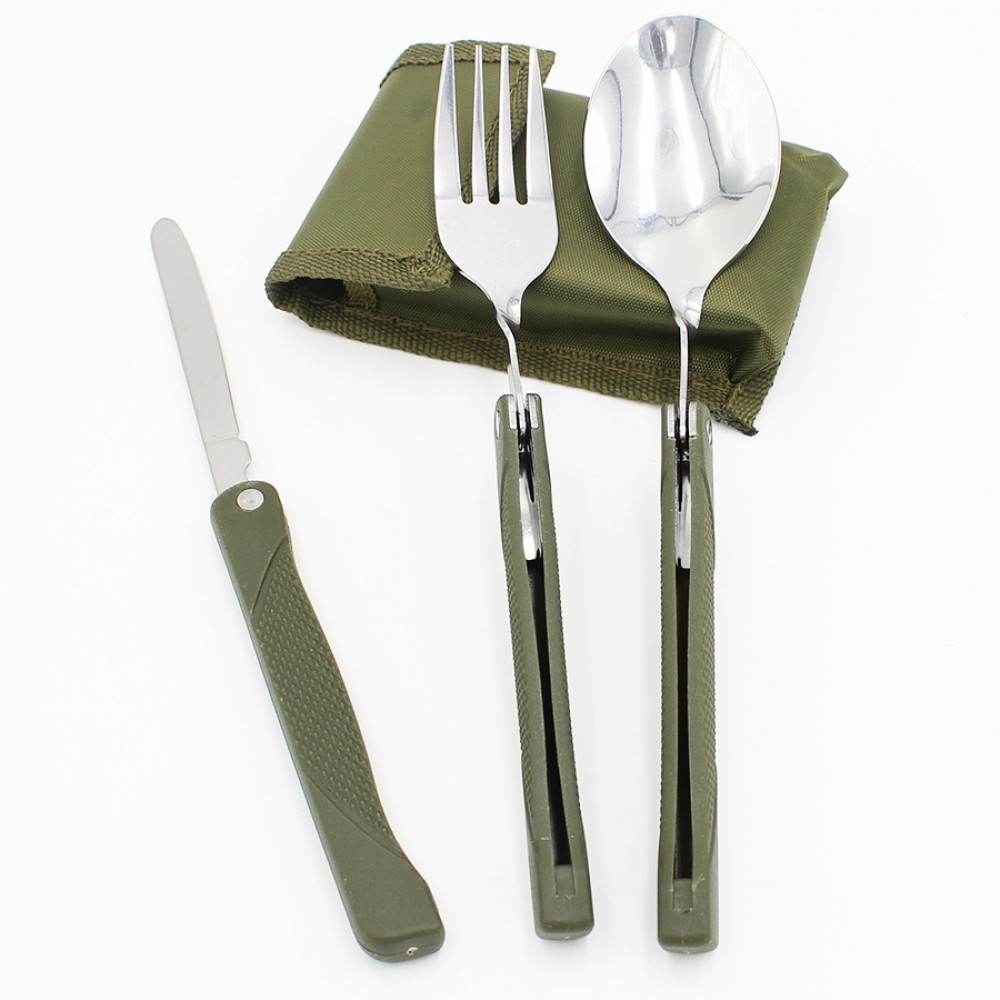 Collapsible Outdoor Camping Tableware Sets with Logo