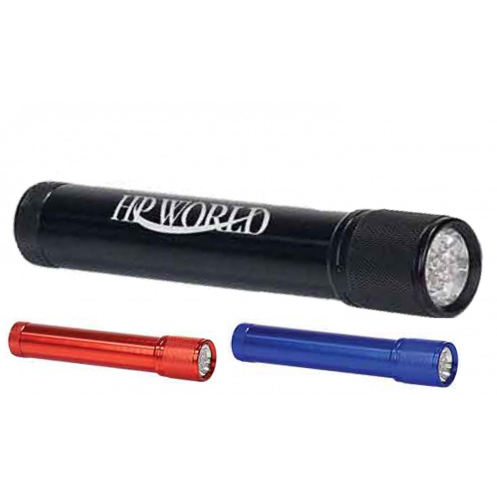 Custom Imprinted 7-LED Flashlight Laser Engraved Custom Imprinted 7-LED Flashlight Laser Engraved