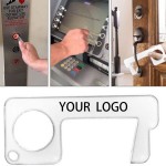 Logo Imprinted EDC Acrylic No-Touch Door Opener