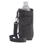 Smooth Trip Travel Gear by Talus AquaPockets Bottle Carrier, Black with Logo