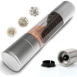 2 in 1 Pepper Grinder Refillable with Logo