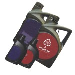 Gasoline shaped air freshener card with Logo