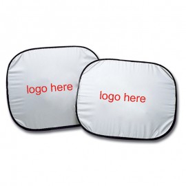 Customized Double Sunshade Set w/ Pouch  Customized Double Sunshade Set w/ Pouch