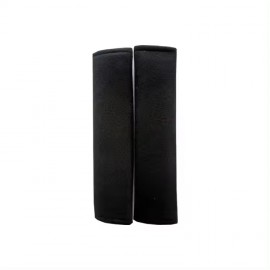 Custom Automotive Long Seat Belt Pads Interior Accessories Black