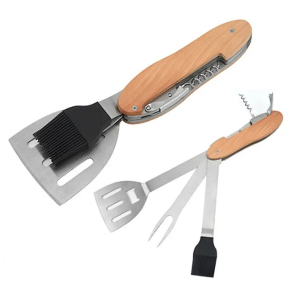 5-in-1 BBQ Multi-function Tool with Logo