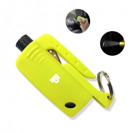 LED multi-function Emergency Hammer with Keychain /mini LED Emergency Hammer Custom Printed