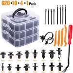 635Pcs Car Push Retainer Clips & Auto Fasteners Assortment Custom Imprinted