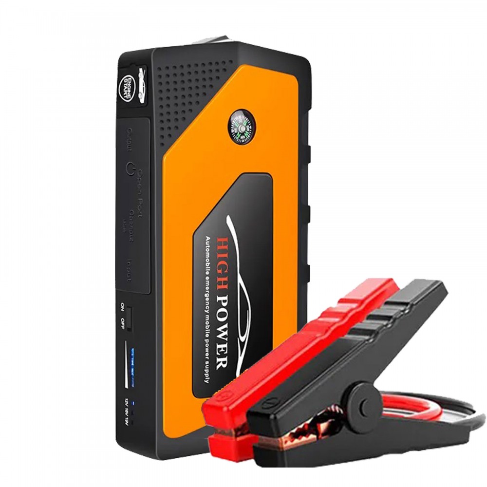 Portable Emergency battery booster 16800mAh Car Jump Starter With a Safety Hammer with Logo