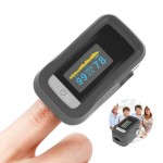 Custom Printed Pulse Oximeter Fingertip Blood Oxygen Saturation Monitor with Pulse Rate and Accurate Fast Spo2 Read