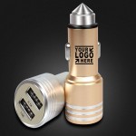 Personalized Safety Hammer Universal Dual USB Car Charger