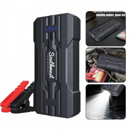 Portable 12V Car Jump Starter with Logo