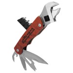 6.5" Rosewood Wrench Multi-Tool and Bag with Logo