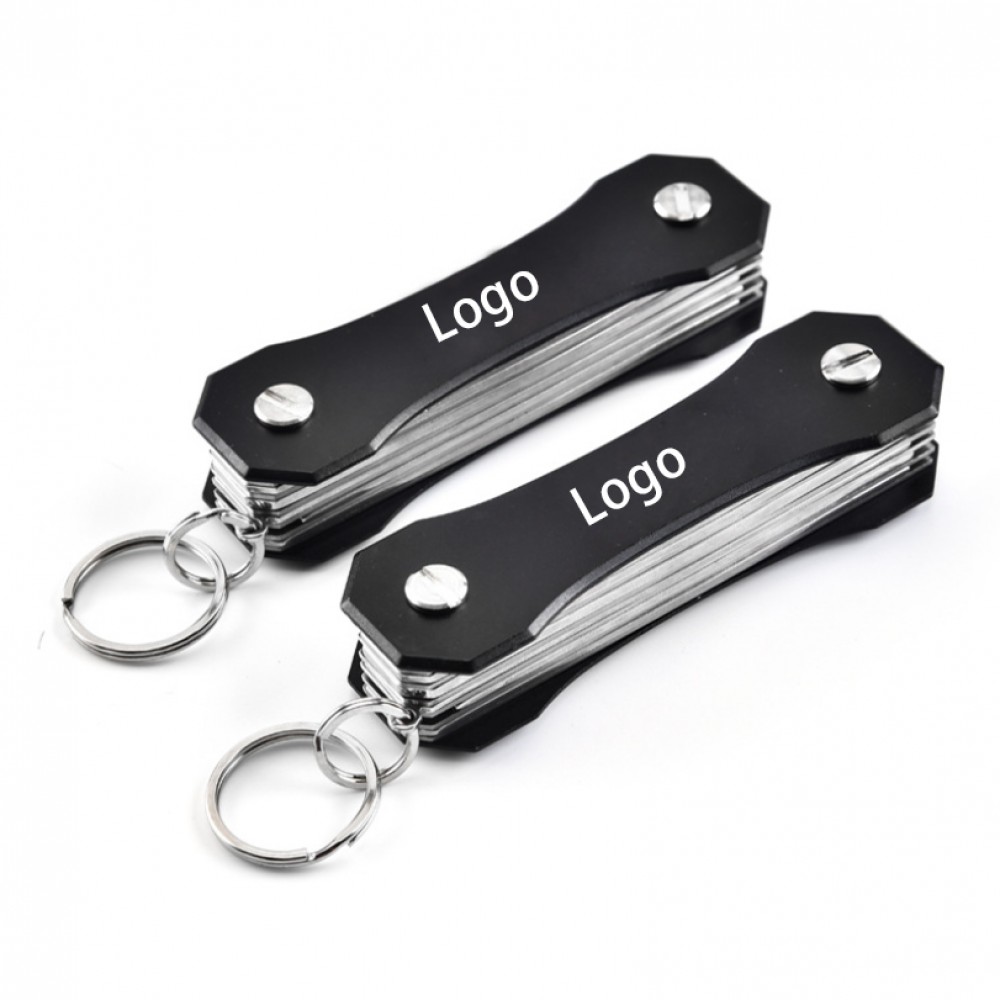 Stainless Steel Pocket Multi-Tool with Key Chain with Logo