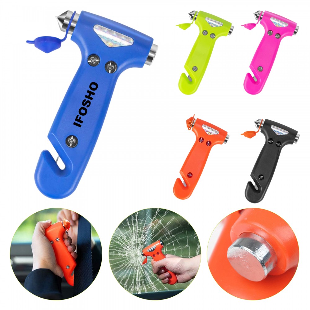 Portable Glass Breaker Seatbelt Cutter for Car with Logo