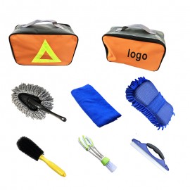 7Pcs Car Cleaning Tools with Logo  7Pcs Car Cleaning Tools with Logo