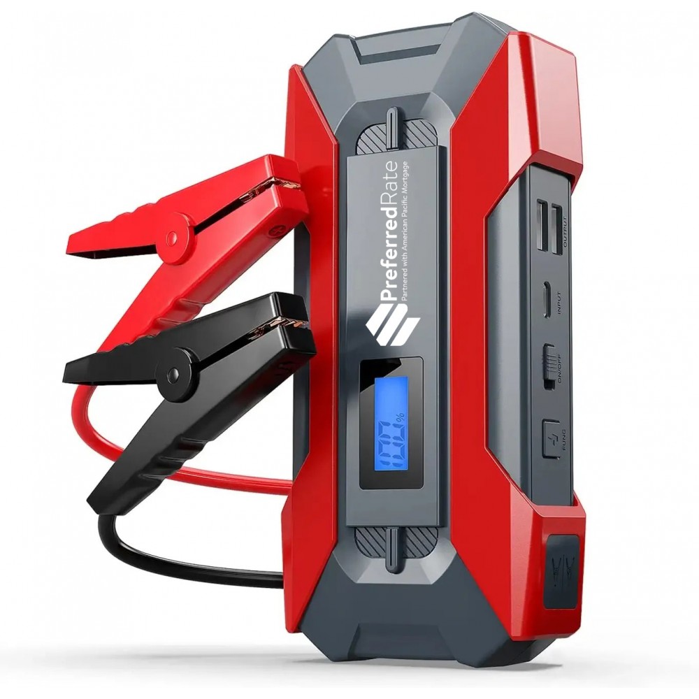 Portable Emergency battery booster Multi-function Car Emergency Jump Starter w/Smart Clip with Logo
