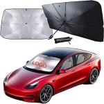 Custom Car Windshield Sun Shade Umbrella