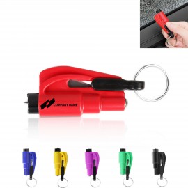 2 in 1 Window Breaker with Key Ring Cutter with Logo