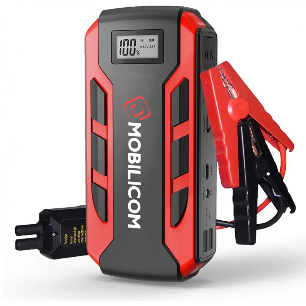 Promotional Portable Emergency battery booster Top Fast Charging Car Jump Starter Power Bank 12000mAh