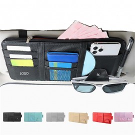 Custom Car Sun Visor Organizer Holder