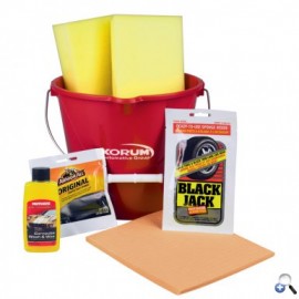 Detailing Car Wash Kit With Assorted Cleaners with Logo