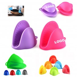 Heat Resistant Silicone Oven Mitts with Logo