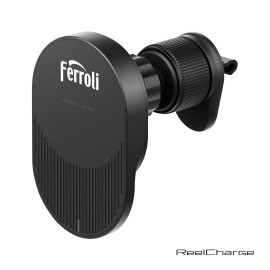 ReelCharge Magnetic Wireless Car/Vent Mount & Charger with Logo