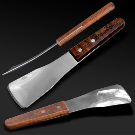Customized Oceanside Ice Cream Spade / Scoop with Wood Handle  Customized Oceanside Ice Cream Spade / Scoop with Wood Handle