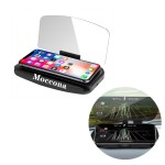 Qi Wireless Charger 10W For Car With Navigation HUD Display Custom Printed
