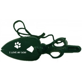 Pet Waste Scissor Scoop, Green Color with Logo