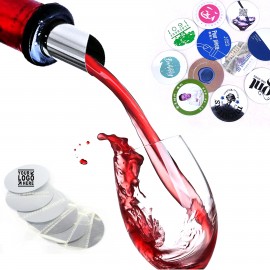 Wine Pourer Disc with Logo