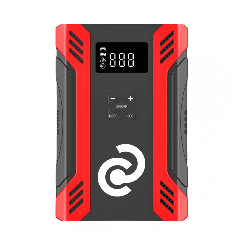 Customized 1500A Car Jumper & Inflator Combo with Accessories & Gift Box - 8000mAh