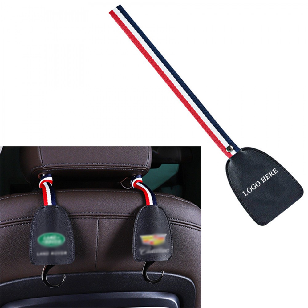 Car Seat Headrest Hook with Logo