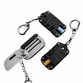 Portable Multi-function Screwdriver Tools With Keychain with Logo