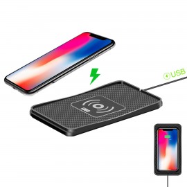 Personalized Wireless Car Charger Mat