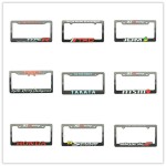 Custom Imprinted License Plate Frame