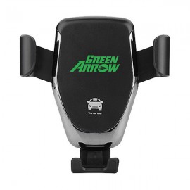 Secure-Grip Wireless Charger With Air Vent Adjustable Holder 10W Fast Charge with Logo  Secure-Grip Wireless Charger With Air Vent Adjustable Holder 10W Fast Charge with Logo