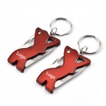 Personalized Stainless Steel Key Chain Pocket Multi-Tool