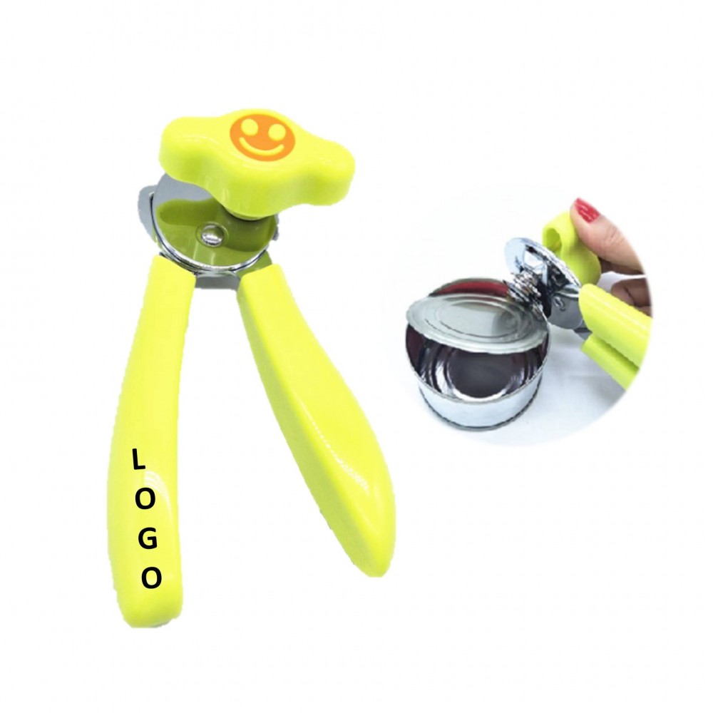 Logo Branded Smile Face ABS Can Opener