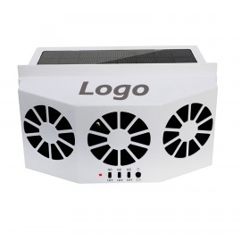 Solar Quite Car Air Conditioner with Logo