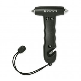 Auto Safety Breakaway Hammer - Black with Logo