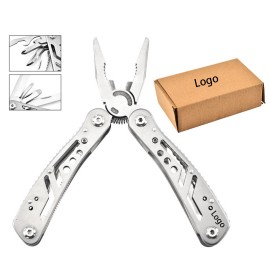 Personalized Stainless Steel Multi-Function Tool Folding Pliers