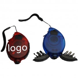 Screwdriver Tool Kit w/LED Light with Logo