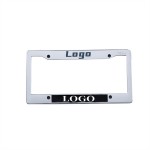 Stainless License Plate Frame with LOGO with Logo