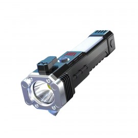 Logo Branded Multifunction Car Escape Tool w/ LED Flashlight and Power Bank